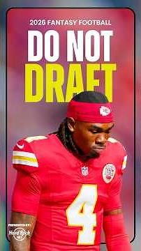 3 Wide Receivers You Should AVOID in 2026 Fantasy Football! #shorts
