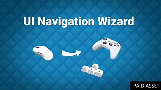Unity插件 – 游戏手柄导航向导 UI Navigation Wizard – Gamepad / Keyboard Navigation
