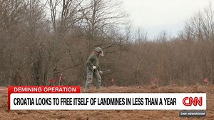 Croatia wants to clear all landmines out in less than a year