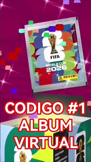 PROMOTIONAL CODE #1 PANINI VIRTUAL WORLD CUP ALBUM USA 2026 #SHORTS #MESSI #PaniniVirtualAlbum2026