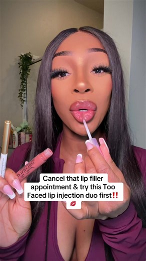 Too Faced Lip Injection Duo Review: Plump Your Lips Naturally