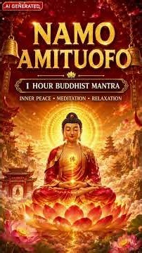 NAMO AMITUOFO Chant | Peaceful Chinese Buddhist Mantra