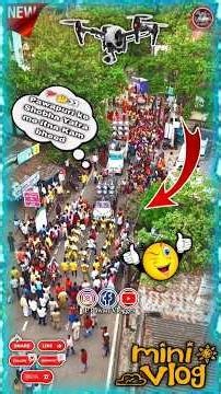 Pawanpuri ka shobha yatra me itna Kam bheed h ..🚩🤔👀