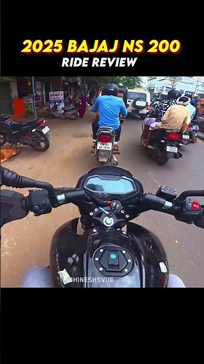 2025 Pulsar NS200 | Signature Feel Gone? Tamil Ride Review