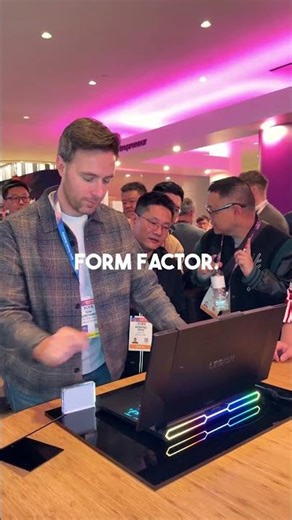 Need an extra 8-inches?? 👀 Check out this ROLLABLE Laptop!