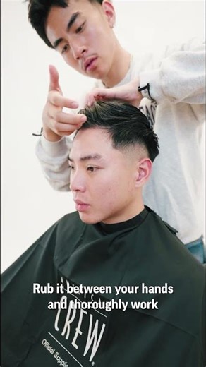 30-Second Comb-Over Tutorial with American Crew Fiber | High Hold, Natural Texture 💡