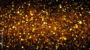 defocus bokeh background introduction yellow light abstract blur Stock Video