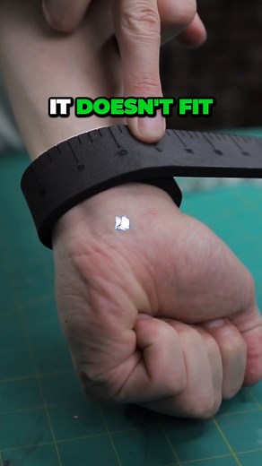 What SEAMS to be the problem, measuring your arm with a fabric ruler, cutting your foam, only to find it doesn't fit? Or crafting that killer helmet that’s too tight? Happens to the best of us, because, well, fabric ruler isn't foam. Flexibility vs rigidity, contouring vs thickness - we've got a battle on our hands! 🥊 So, when translating those measurements to foam, you might need a little extra...let's call it 'foam allowance'. But just how much is enough? 🤔 Enter our handy cheat sheet! Your 
