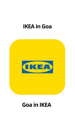 IKEA India on Instagram: "When Goa’s everyday colours start pointing to something new. IKEA is now in Goa!😍🥳 Now delivering 6400+ products. #IKEA #IKEAIndia"