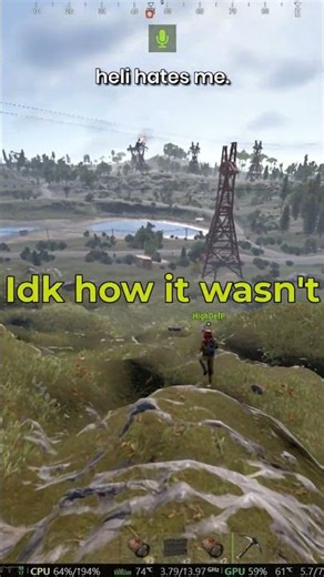 racist attack heli..... #rust #gaming #rustshorts #survival #fps