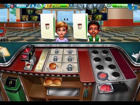 Cooking Fever Gameplay | beating levels 2~4 🍔🎮 