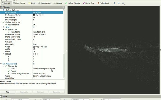【使用Rviz加载可视化点云bag数据包】kitti_pointcloud