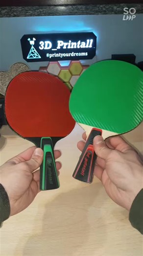 DIY Ping Pong Paddle with Laser and 3D Printers