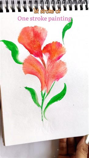 One stroke painting 🎨