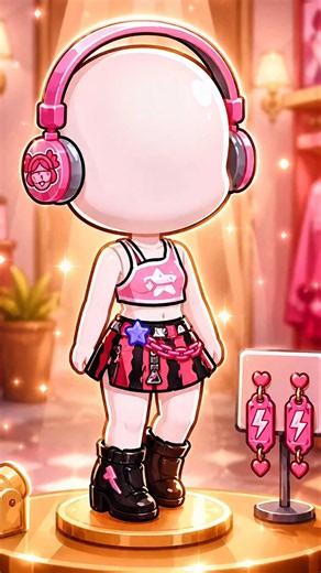 KPOP IDOL AI OUTFIT TUTORIAL AVATAR WORLD #avatarworldgame #pazu #pazugames #avatarworld #shorts