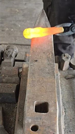 Forging Titanium Spoon Part 1 #asmr #diy