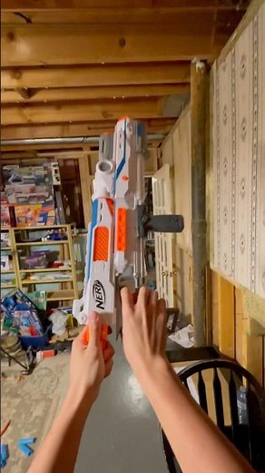 POV Nerf Modulus Mediator With Barrel! #shorts