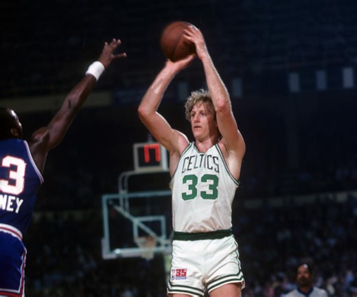 Larry Bird's High School Coach Perfectly Described Where Larry's Shooting Spot On The Court Would Be If He Played With The Three-Point Line Growing Up