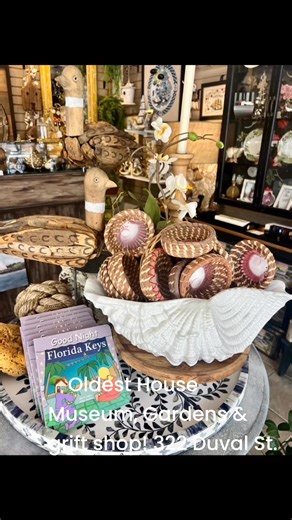 Oldest House & Gardens Key West…🏡Looking for something a little different on Duval? Step through the white picket fence at 322 Duval Street and discover Key West’s hidden gem! Explore the island’s original Cook House, tour the historic home, wander the gorgeous gardens, and shop for one-of-a-kind treasures in their gift shop. 🌿✨Open daily, 10am–4pm. www.oirf.org | Key West Finest