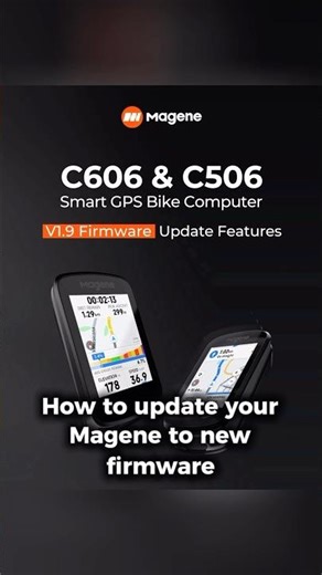 New firmware update for ‪@MageneOfficial‬ C506 & C606 device: how to do it.