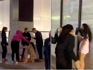 Hotgirl bị nhóm phụ nữ giật tung quần, đánh ghen dã man trên phố Hà Nội