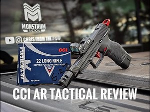 CCI AR Tactical Ammo Review