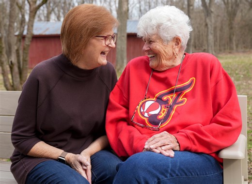 Meet Fran Robinson, the partner Lin Dunn says 'completes her'