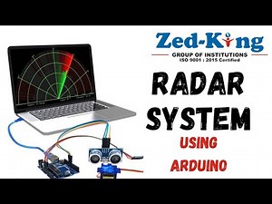 How to create Radar System using Arduino || IOT Project || Arduino Project #zedking #arduinoproject