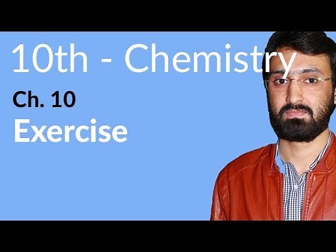 Class 10th chemistry Chapter 10 Question Answers - 10th Class chemistry Chapter 2 Question Answers