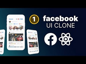 Build a Facebook UI Clone - React native Expo - 2024 PART 1