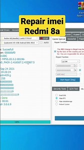 redmi 8a repair imei#shorts