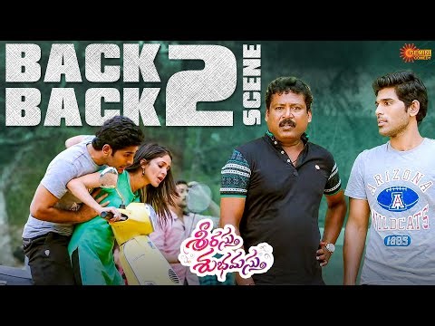 Allu Sirish & Prabhas Sreenu Hilarious Back-to-Back Comedy | Srirastu Subhamastu | Telugu Comedy