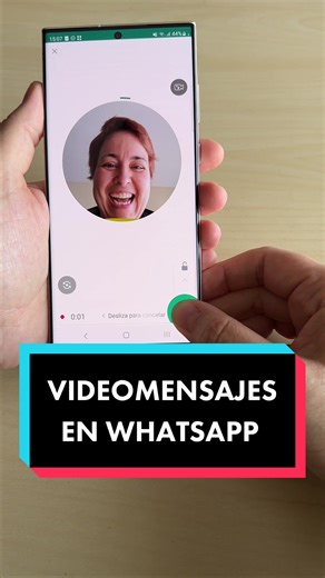 Llegan los MENSAJES de VÍDEO a WhatsApp!! Aquí te enseño dónde está y cómo se usa esta nueva función 😃 #whatsapp #tips #trucos #chicageek #tecnologia #iphone #android