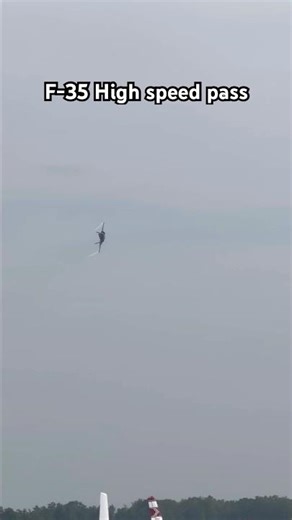 F-35 High Speed Pass With Afterburner #osh25