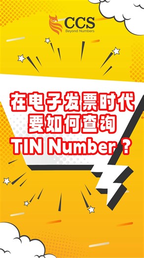 【E-invoice：电子问答】ep42 : 顾客不要给 TIN Number 如何自行找到呢？🧐 #十面埋伏老师 #ccs #einvoice #电子发票 #E问E答 | CCS - Chartered Accountants