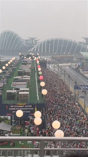 2026 F1 Singapore - No amount of haze conditionn will stop this night race !!! - Starting soon !