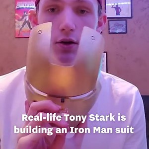 1.1M views · 5.5K reactions | This guy is creating his very own Iron Man suit at home - it even comes complete with blasters 勞 | UNILAD | Facebook