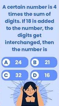 Find the Mystery Number in 60 Seconds! 🔢 Classic Digit Puzzle SOLVED | Aptitude Tricks