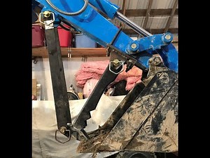 Backhoe Thumb Homemade part 1