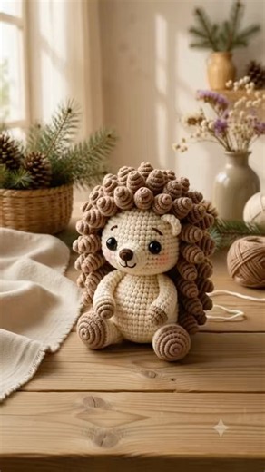 Crochet Hedgehog 🦔 | Cute DIY Amigurumi