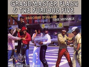 Grandmaster Flash - The Message (digital 12 inch remix) HQsound