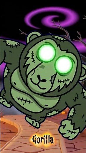 Safari Zombie Animal Sounds Song #animalsounds #zombie #halloween