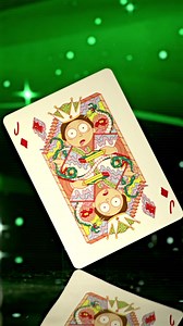 🧪 🛸 Ready to go on a cosmic adventure with your favorite mad scientist? Shuffle through all the dimensions in the multiverse with Rick and Morty Playing Cards! Available now at theory11.com/rickandmorty #theory11 #rickandmorty | theory11