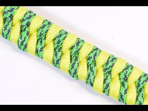 How to Make a Fishtail Paracord Bracelet - Survival Paracord Bracelet by BoredParacord