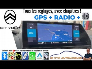 CITROEN C5, C4, C5X 2022, GPS, radio, paramètres essentiels, Guide complet…