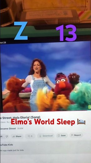 Z 13 Elmo’s World Sleep 🛌