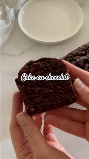 Cake au chocolat facile à réaliser #recette #cake #gateauauchocolat #patisserie