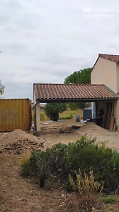 Des #container remplacent un abri de jardin trop petit pour ranger leurs #kayak et #canoe | Adopte Un Conteneur