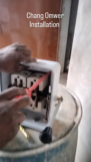 #Change Ower#installation#power#electric | Toohed khan