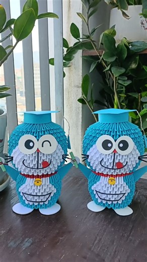 Doremon #diy #tutorial #ori3dshop #origami